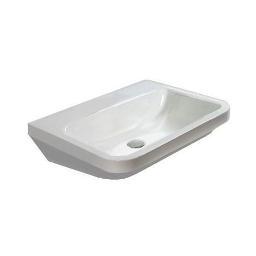 Duravit Med umywalka 60 cm 60x44 bez przelewu, bez otworu na baterię biały alpin 2324600070