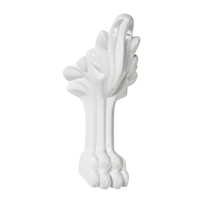 Omnires LWIE ŁAPY nogi do wanny wolnostojącej retro biały połysk LWIENOGIBP