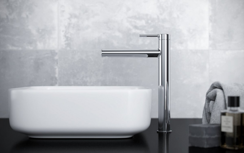 Excellent Pi bateria umywalkowa wysoka chrom połysk AREX.1202CR