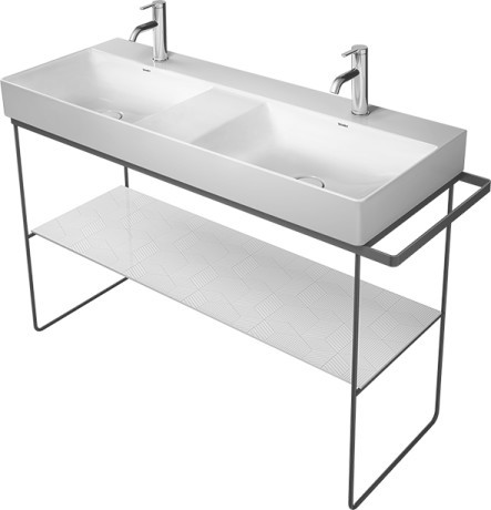 Duravit DuraSquare konsola stelaż metalowy stojący pod umywalkę 120 cm chrom 0031171000