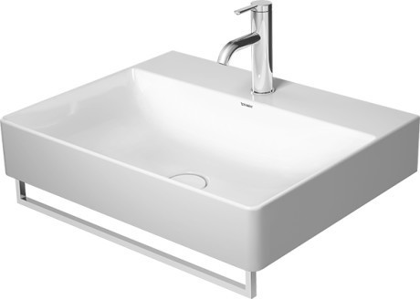 Duravit DuraSquare reling wieszak na ręcznik do umywalki 55 cm chrom 0030371000