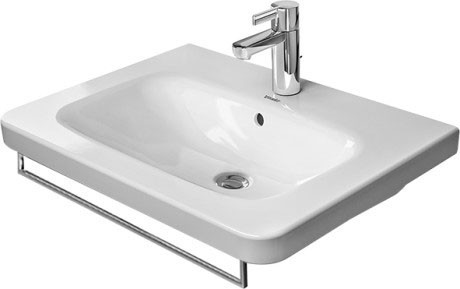 Duravit DuraSquare reling wieszak na ręcznik do umywalki 59 cm chrom 0031051000