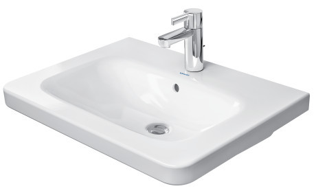 Duravit DuraStyle umywalka meblowa z przelewem z jednym otworem 65 cm biały alpin 2320650000