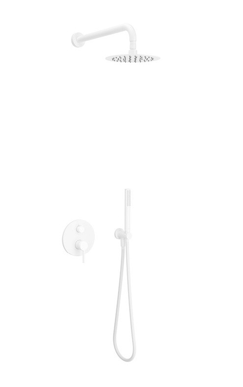 Excellent Pi kompletny zestaw prysznicowy podtynkowy biały mat AREX.SET.1245WH