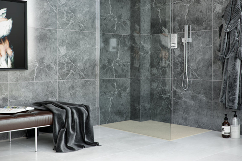 Excellent Lavano brodzik kwadratowy niski 90x90 kompozyt cappucino BREX.1102.090.090.CAN