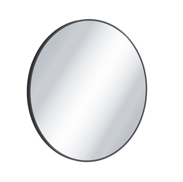 Excellent Virro lustro okrągłe 80x80 czarny mat DOEX.VI080.BL