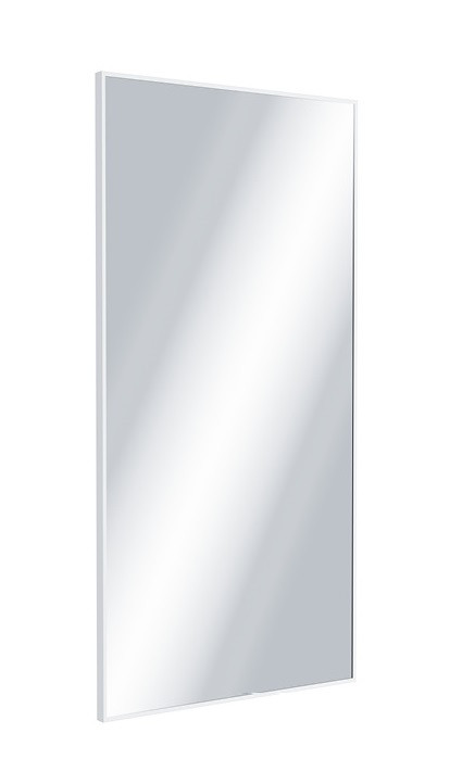 Excellent Kuadro lustro prostokątne 100x50 biały mat DOEX.KU100.050.WH