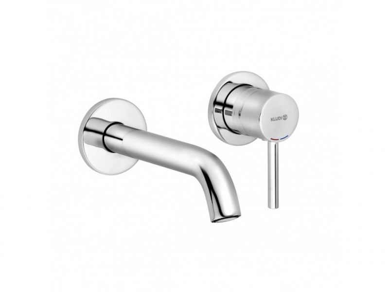 Kludi Bozz jednouchwytowa bateria umywalkowa podtynkowa wylewka 180mm chrom 382440576
