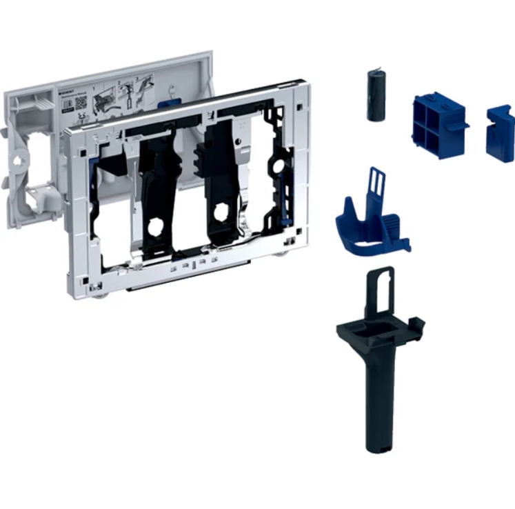Geberit DuoFresh pojemnik na kostki higieniczne do spłuczek Sigma 8 cm antracyt 115.063.BZ.1