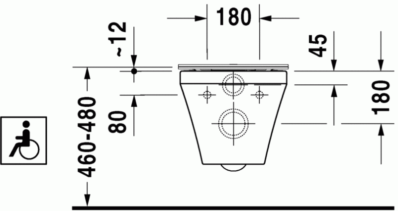Duravit Durastyle vital muszla wc wisząca długa 37x70cm Rimless biały alpin 2559090000
