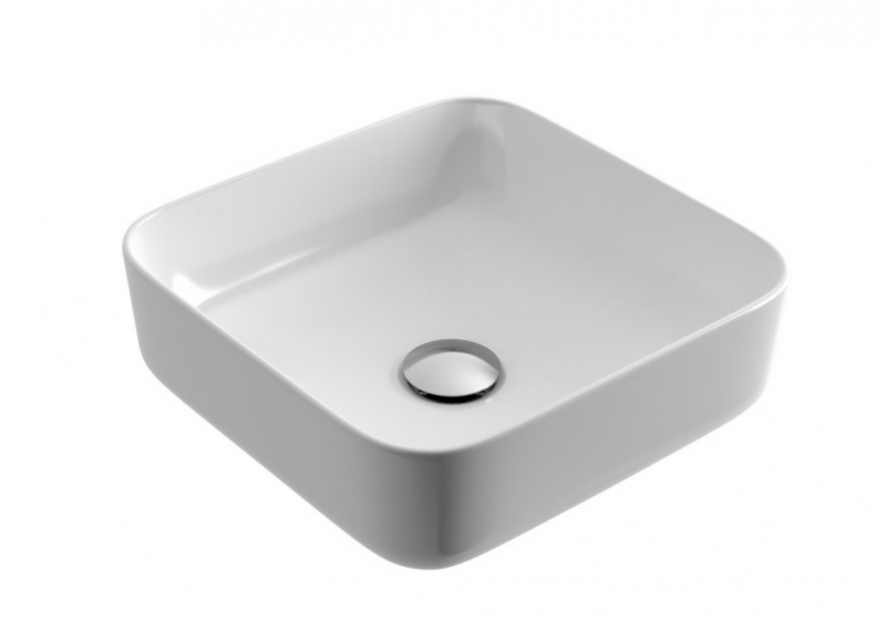 Actima Cori 38 umywalka nablatowa 38x38 biały CEAC.2201.WH