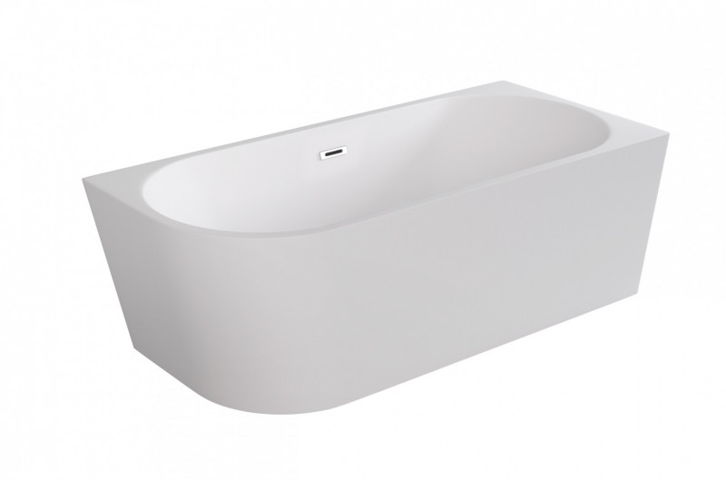 Besco Zoya wanna wolnostojąca przyścienna prawa 150x75 cm akryl biały ZOYA-150-P