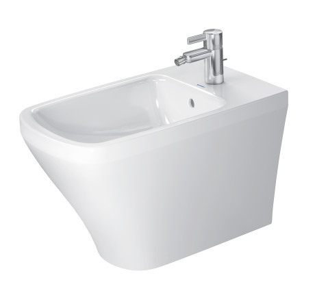 Duravit DuraStyle bidet stojący z półką na baterię 37x57 cm biały alpin 2284100000