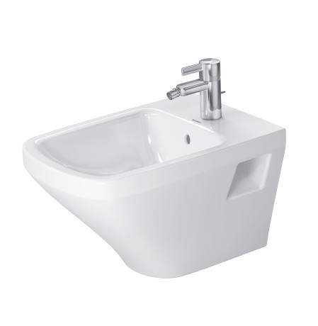 Duravit DuraStyle bidet wiszący z półką na baterię 37x54 cm biały alpin 2282150000