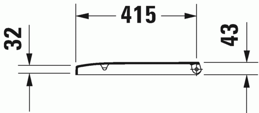 Duravit Happy D.2 deska WC wolnoopadająca biały alpin 0064590000
