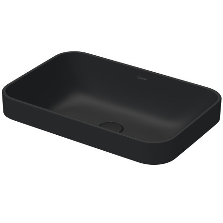 Duravit Happy D.2 umywalka stawiana na blat 60x40 cm antracyt mat 2359601300
