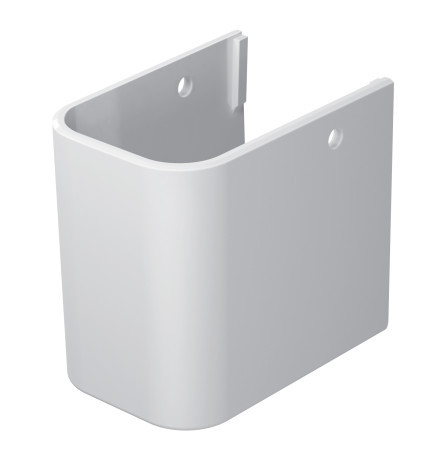 Duravit Happy D.2 półpostument  biały alpin 0858280000