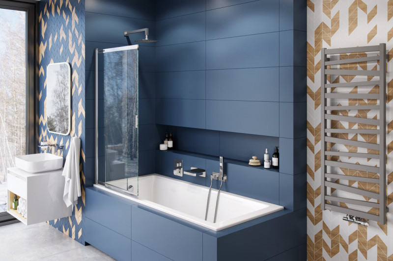 Excellent Lumiro lustro LED w ramie akrylowej prostokątne 80x50 DOEX.LU080.050.AC