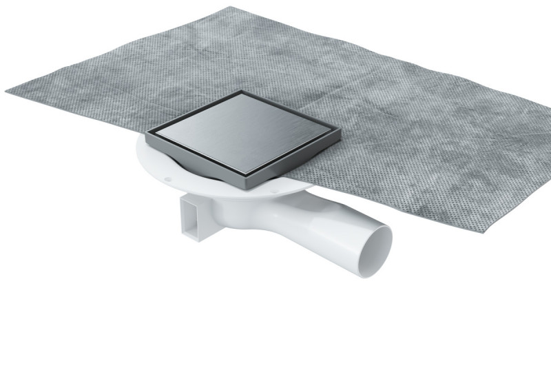 Excellent Torvi odpływ punktowy 13x13 cm kratka 2w1 stal nierdzewna INEX.TO130.50