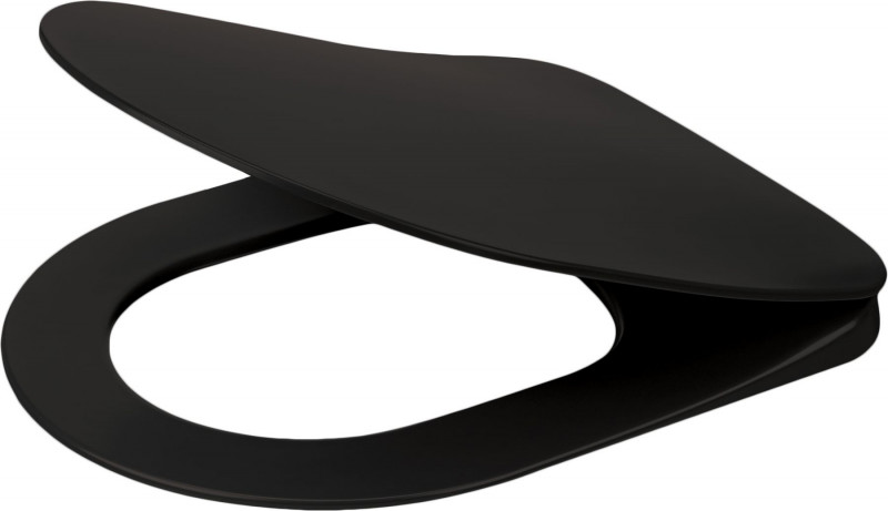 Deante Peonia deska slim wolnoopadająca czarny CDENSOZ