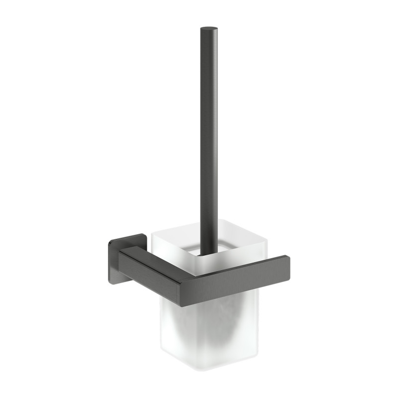 Omnires Nelson szczotka do WC wisząca grafit NL80620GR