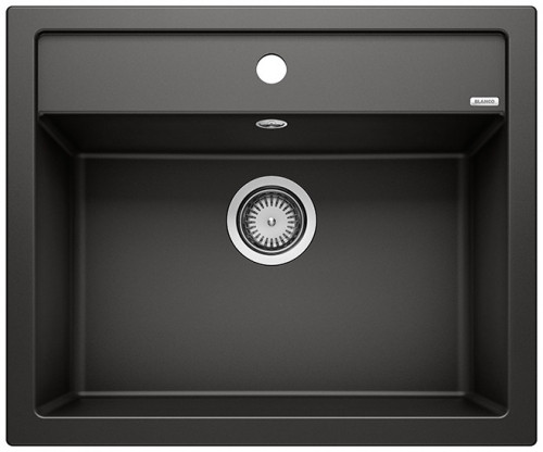 Blanco DALAGO 6 Silgranit PuraDur II zlewozmywak granitowy bez korka 1 komora kolor czarny 525874