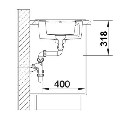 Blanco Metra 6 S Silgranit PuraDur II zlewozmywak granitowy 1,5 komory z ociekaczem z odsączarką kolor czarny 525926