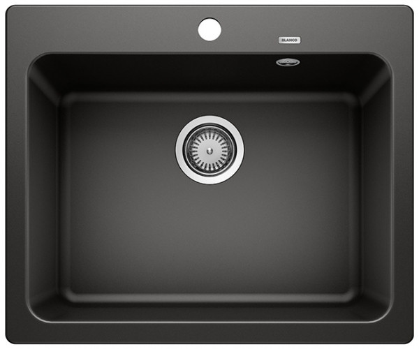 Blanco NAYA 6 Silgranit PuraDur II zlewozmywak granitowy 1 komora kolor czarny 525941