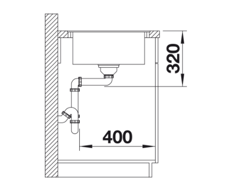 Blanco Elon XL 6 S-F zlewozmywak granitowy 1 komora z ociekaczem i kratką wpuszczany w blat, na równi z blatem kolor czarny 525884