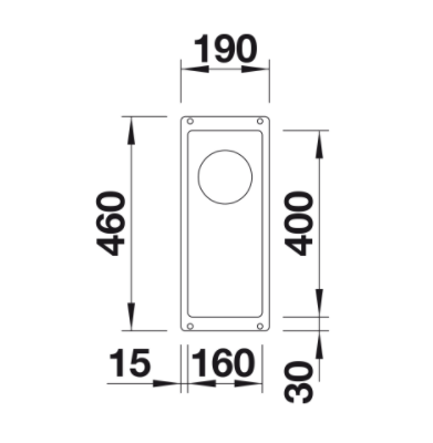 Blanco Subline 160-U Silgranit PuraDur II zlewozmywak granitowy InFino komora podwieszana czarny 525981
