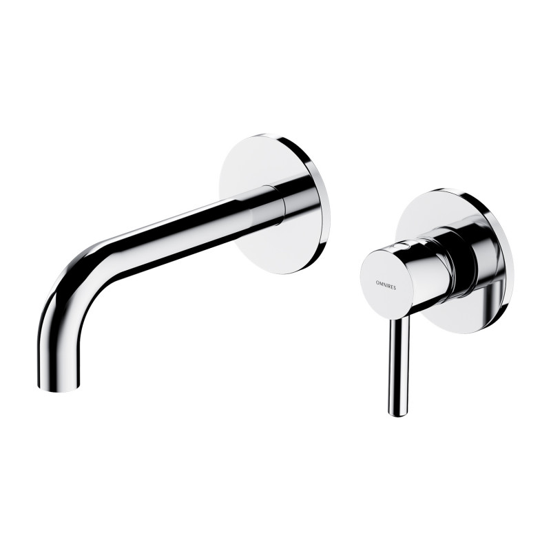 Omnires Y bateria umywalkowa podtynkowa 20,5 cm chrom Y1215CR