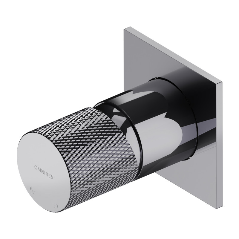 Omnires Contour bateria prysznicowa podtynkowa chrom połysk CT8045CR