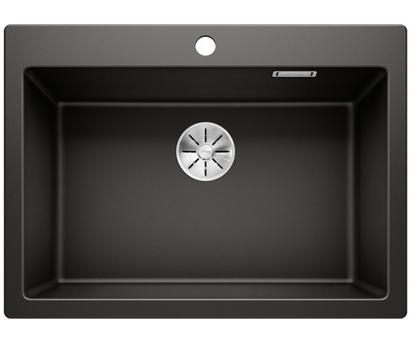 Blanco Pleon 8 zlewozmywak 1 komora wpuszczana w blat z korkiem InFino granit czarny 525957