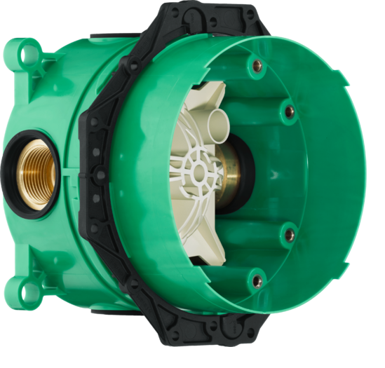 Hansgrohe Metropol FinishPlus zestaw podtynkowy z deszczownicą 30x30 kompletny biały mat