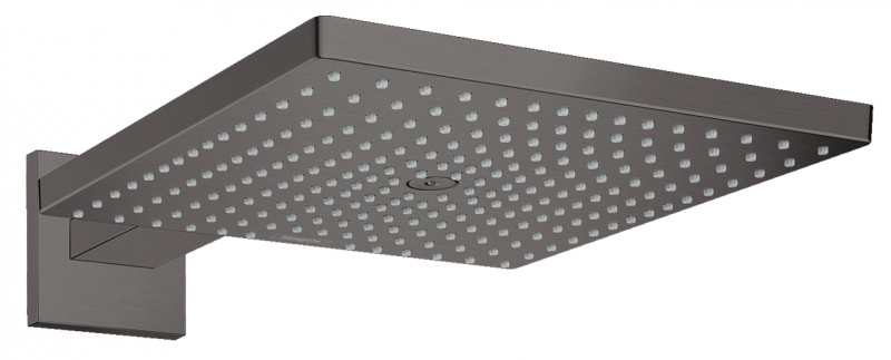 Hansgrohe Metropol FinishPlus zestaw podtynkowy z deszczownicą 30x30 kompletny czarny chrom szczotkowany