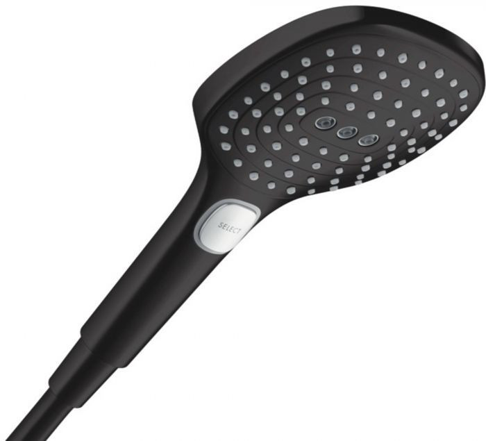 Hansgrohe Metropol FinishPlus zestaw podtynkowy z deszczownicą 30x30 kompletny czarny mat