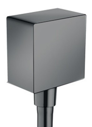 Hansgrohe Metropol FinishPlus zestaw podtynkowy z deszczownicą 30x30 kompletny czarny chrom szczotkowany