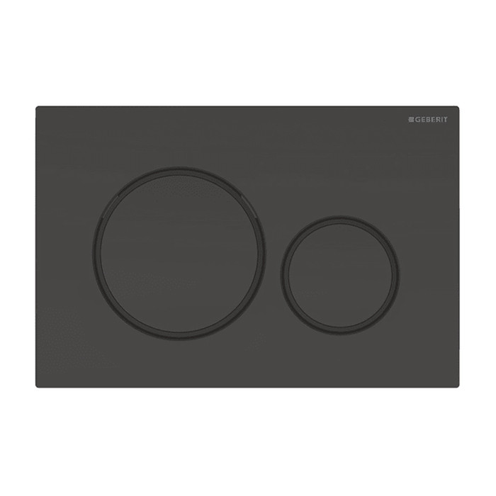 Geberit Sigma 20 przycisk do stelaża czarny błyszczący / czarny matowy 115.882.DW.1