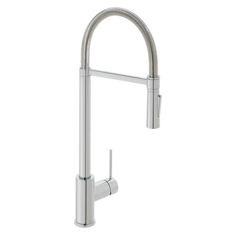 Vado Cuc bateria kuchenna zlewozmywakowa z elastyczną wylewką chrom połysk CUC-3003-C/P