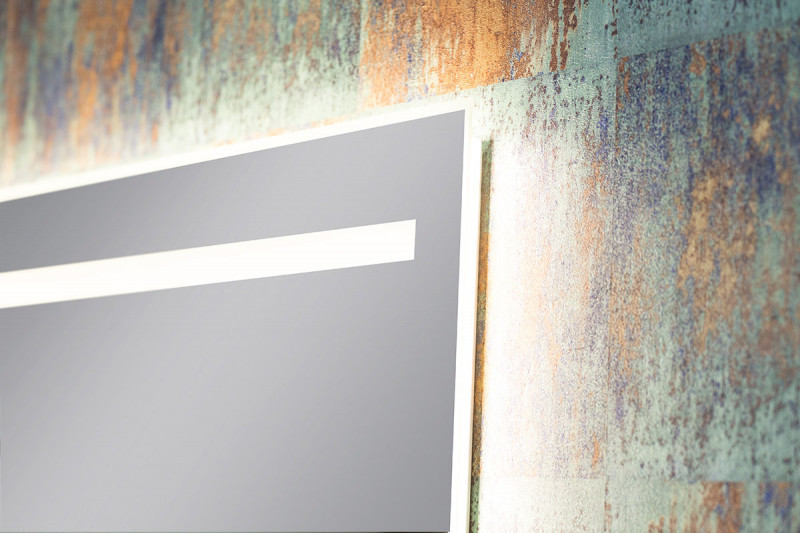 Kraft SOLAR lustro prostokątne 100x70 cm z podświetleniem Led