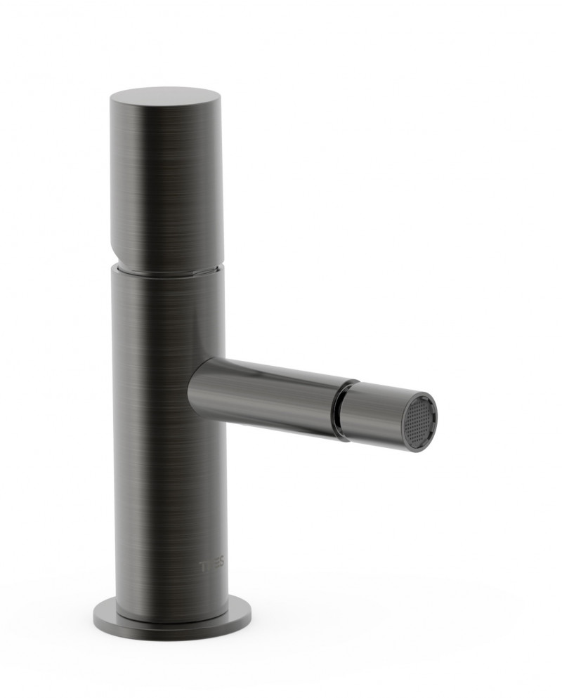 Tres Study Exclusive bateria bidetowa czerń metalizowana szczotkowana 06112001KMB