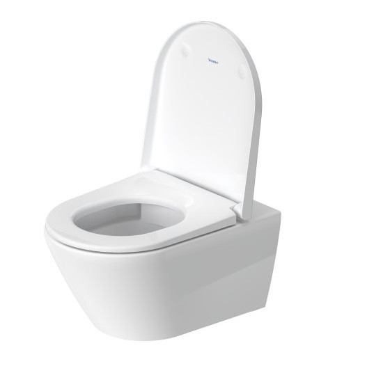 Duravit D-neo Rimless muszla wisząca + deska wolnoopadjąca biały alpin 45770900A1