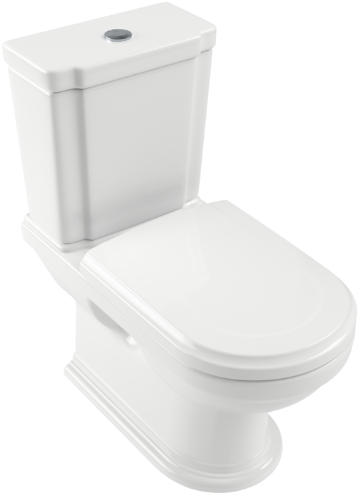 Villeroy&Boch Hommage muszla do WC-kompakt biała weiss alpin ceramicplus 666210R1