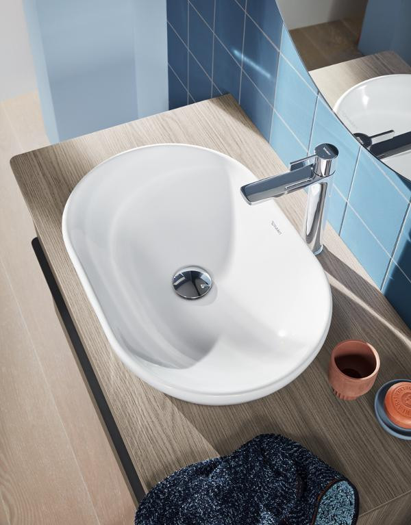 Duravit D-neo umywalka stawiana na blat 60x40 biały alpin 2372600070
