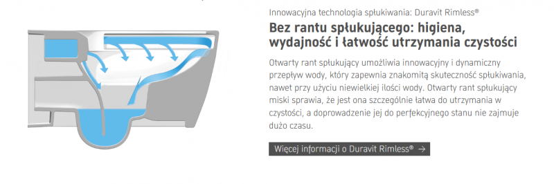 Duravit D-neo Rimless muszla wisząca + deska wolnoopadjąca biały alpin 45770900A1