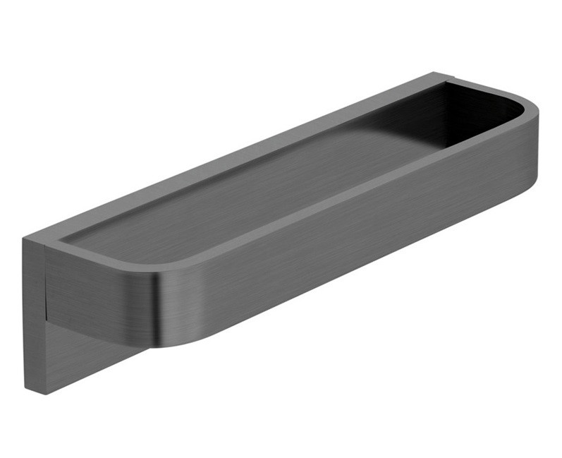 Vado Shama wieszak na ręcznik 24 cm czarny szczotkowany IND-SHA181-BLK