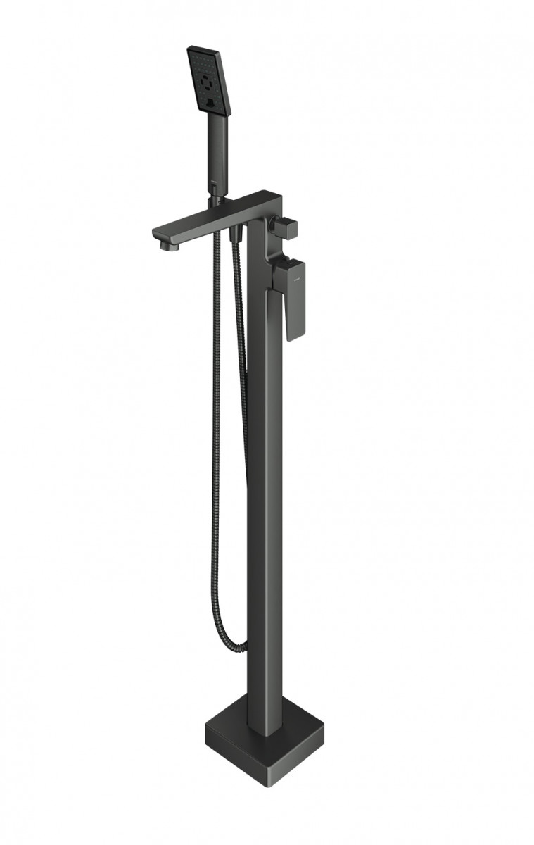 Omnires Parma bateria wannowa wolnostojąca grafit PM7433GR