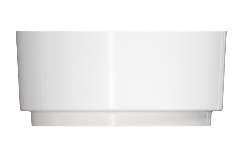 Omnires Cadence umywalka nablatowa Marble+ 42x42 cm biały połysk CADENCER420BP