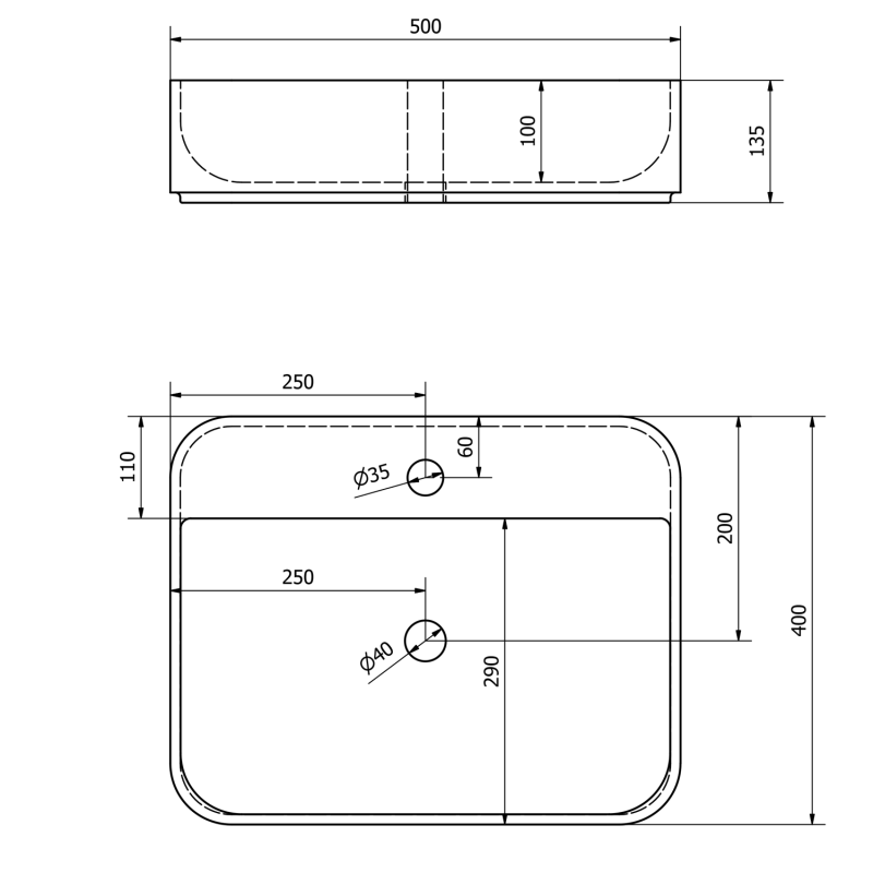 Sapho Garda umywalka owalna nablatowa ceramiczna 50x40cm biały AR452