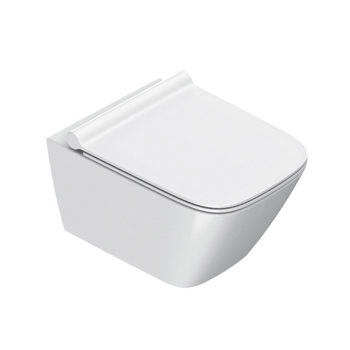 Catalano Green 50 NEWFLUSH muszla wisząca + deska wolnoopadajaca + mocowanie biały 1VS50RGR00 + 5GR55STP00 + 5KFST00